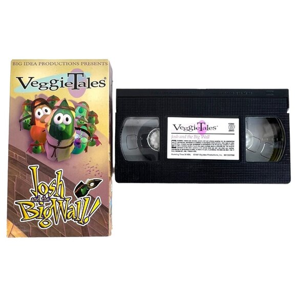 8 VeggieTales VHS Tapes LarryBoy Silly Sing-Along Madame Blueberry Rack Shack - Picture 8 of 10